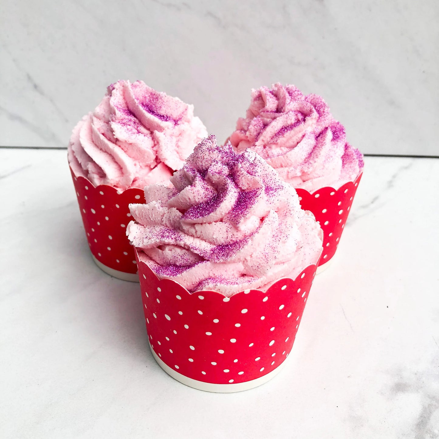 BlackBerry Bubble Bath Cupcake